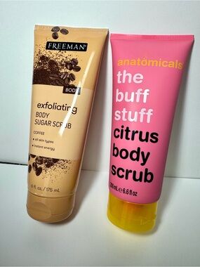 Anatomicals The Buff Stuff Citrus Body Scrub - Freeman Coffee Body Scrub